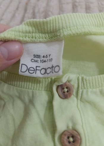 defacto 4 5 yaş sıfır kol - Görsel 3