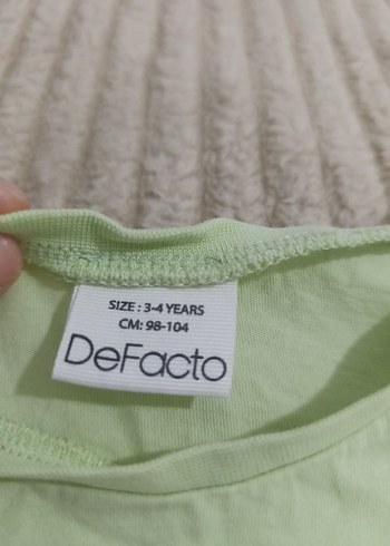 defacto 4 5 yaş sıfır kol - Görsel 4