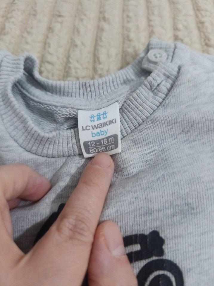 erkek çocuk 12 18 ay alt üst takım - Görsel 2