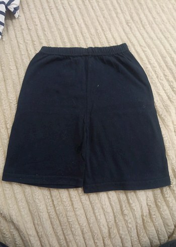 3 yaş Erkek Çizgili Tişört ve Siyah Şort Takımı - Görsel 3