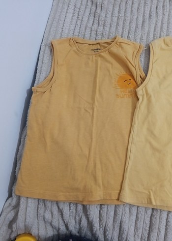 LC waikiki 4 5 yaş sıfır kol 3 adet - Görsel 3