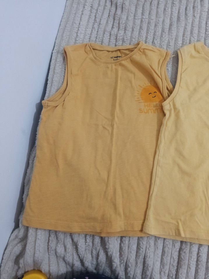 LC waikiki 4 5 yaş sıfır kol 3 adet - Görsel 3