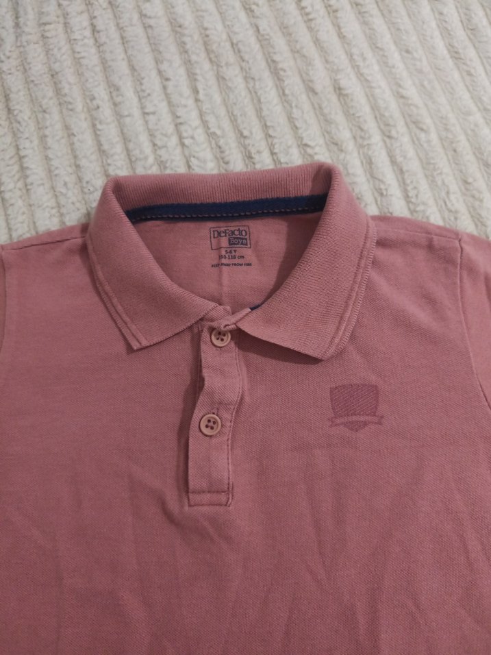 defacto 5 yaş Polo Yaka Tişört - Görsel 3