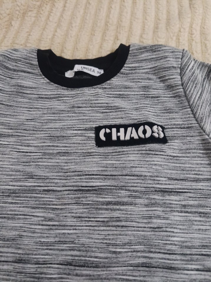 Gri Erkek Çocuk sweatshirt 4 yaş - Görsel 2