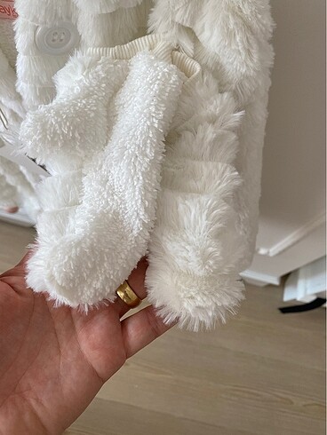 24-36 Ay Beden Etiketli peluş mont