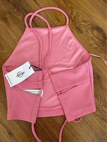Stradivarius Stradivarius Sırtı Açık Crop