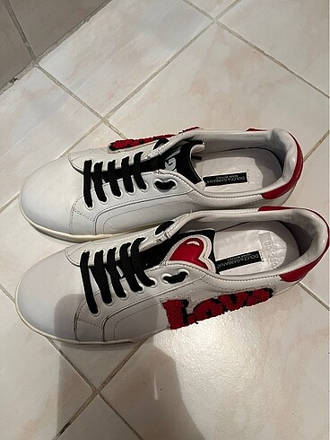 39 Beden beyaz Renk Dolce & Gabbana spor ayakkabı 39 numara