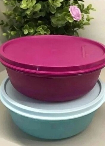 Tupperware şekerkap 600 ml 2 li