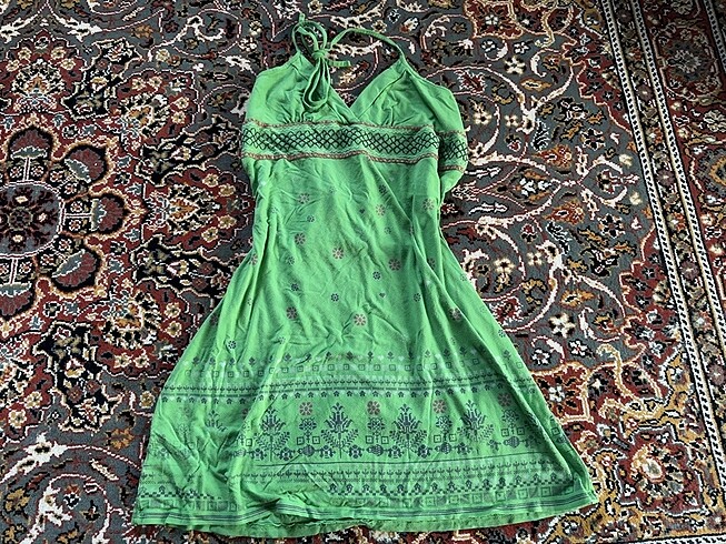 Yazlık twee fairycore vintage elbise