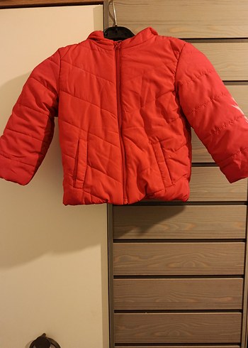 Pembe renk kaliteli kız çocuk mont