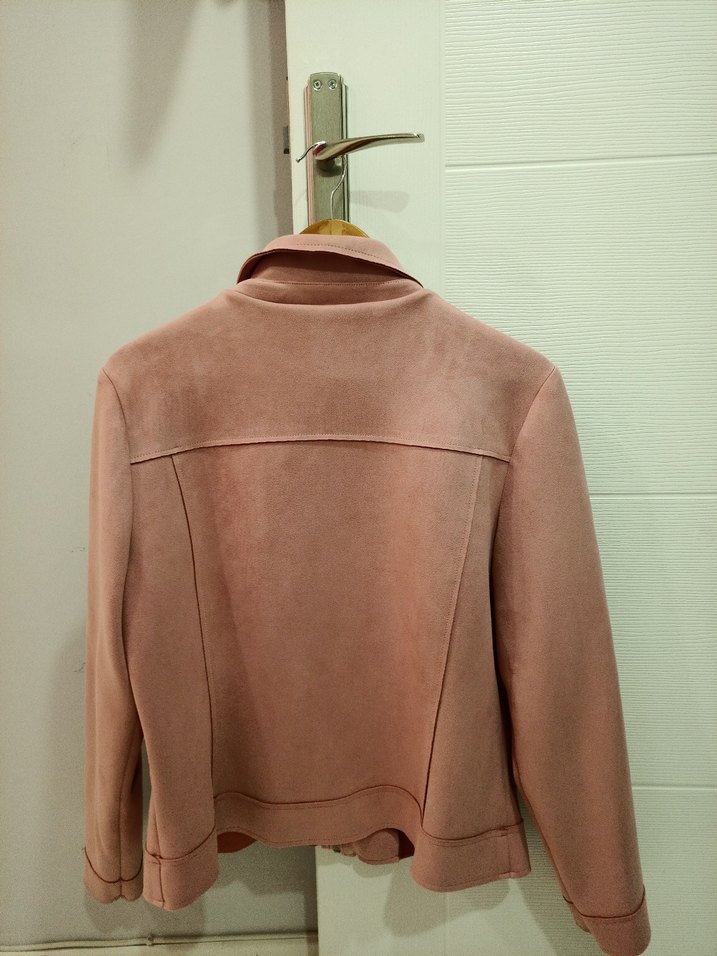 Pembe Süet
 Ceket sıfır gibidir leke yırtık soyulma yoktur - Görsel 3
