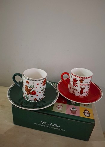 touchMe 2 li türkkahvesi fincanı - Görsel 3