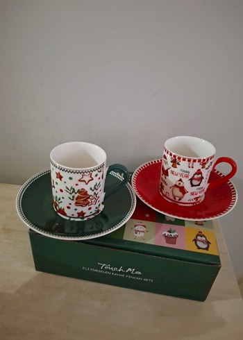 touchMe 2 li türkkahvesi fincanı - Görsel 2