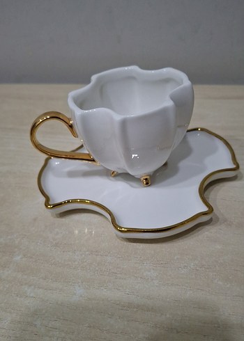 karaca  gold detaylı 1kişilik fincan 90ml - Görsel 6