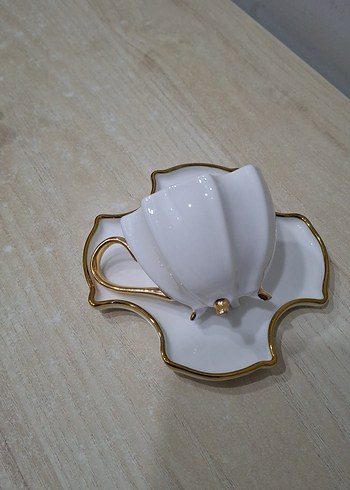 karaca  gold detaylı 1kişilik fincan 90ml - Görsel 2