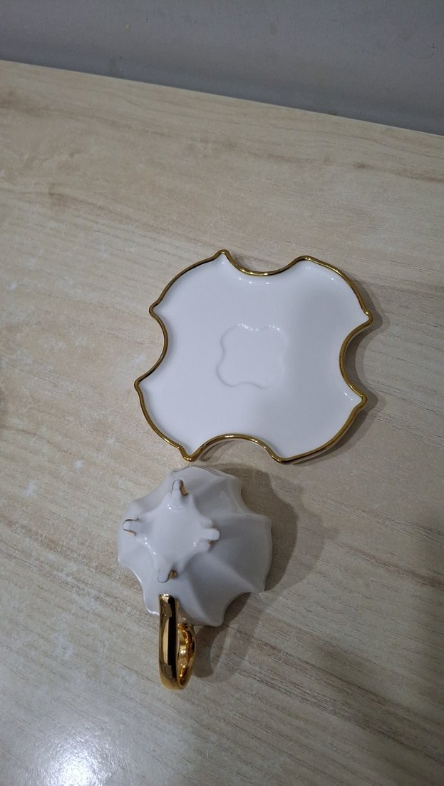 karaca  gold detaylı 1kişilik fincan 90ml - Görsel 5