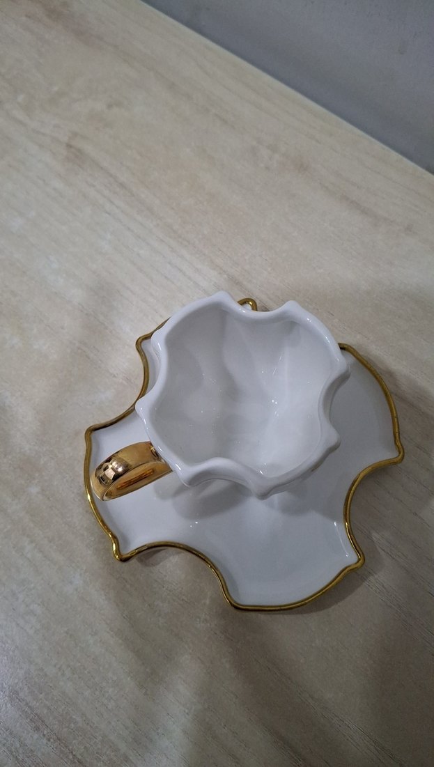 karaca  gold detaylı 1kişilik fincan 90ml - Görsel 4