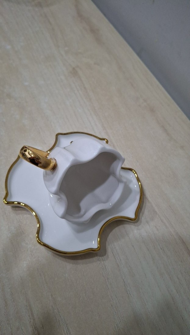 karaca  gold detaylı 1kişilik fincan 90ml - Görsel 3