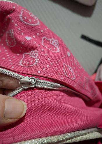 hakançanta Hello Kitty Pembe Çocuk Okul Çantası Seti - Görsel 7