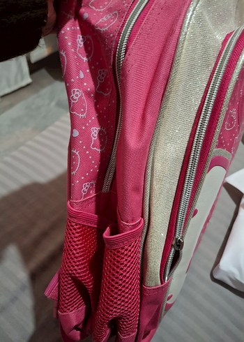 hakançanta Hello Kitty Pembe Çocuk Okul Çantası Seti - Görsel 10