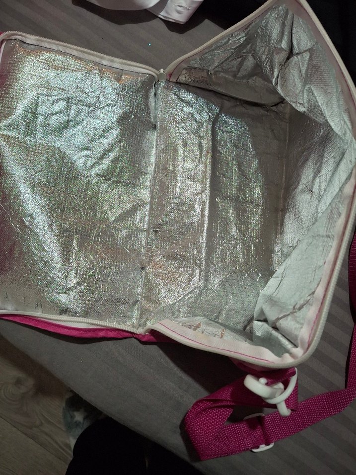 tupperware Pembe Hello Kitty Çocuk Okul beslenme çantası - Görsel 3