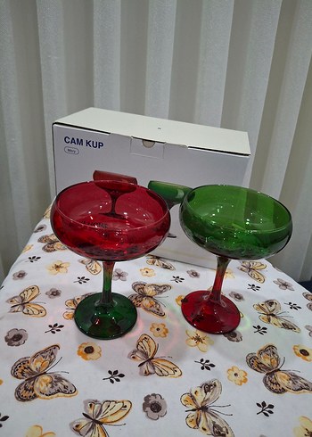 Renkli Cam Kadehler - English Home - Görsel 4