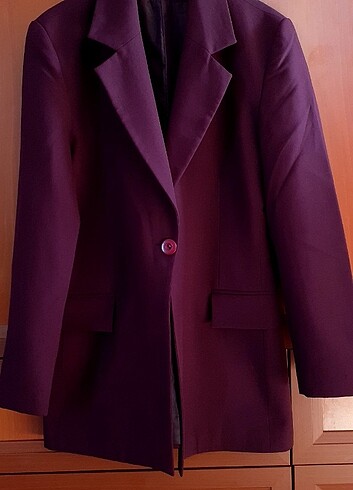 s Beden bordo Renk Bordo blazer ceket