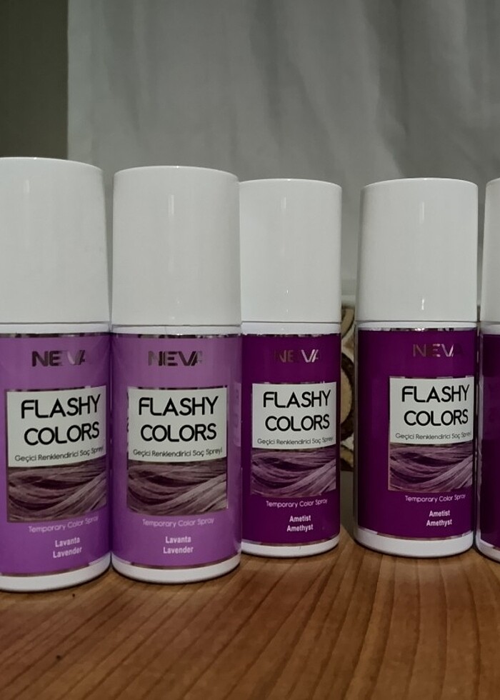 Renkli saç spreyleri  - Görsel 5