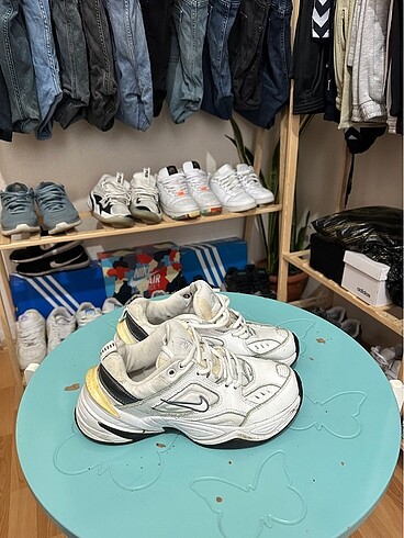 Nike m2k tekno silver