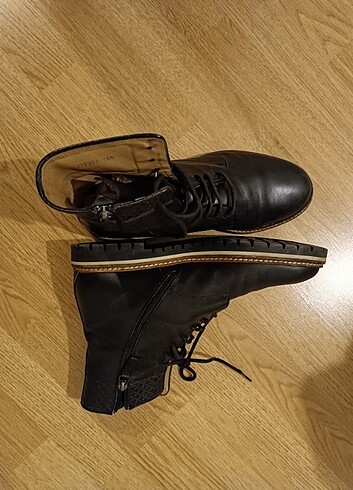 44 Beden kahverengi Renk Gucci Deri Bot