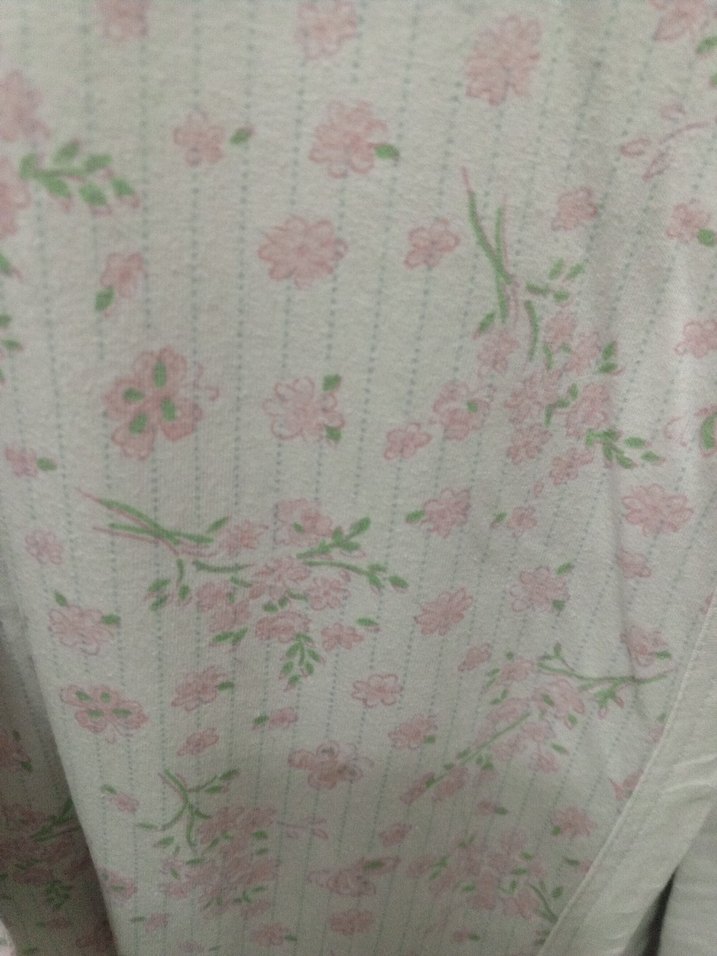 Kadın Beyaz Midi Sabahlık Uzun Kollu. logusa sabaklik takimi - Görsel 4