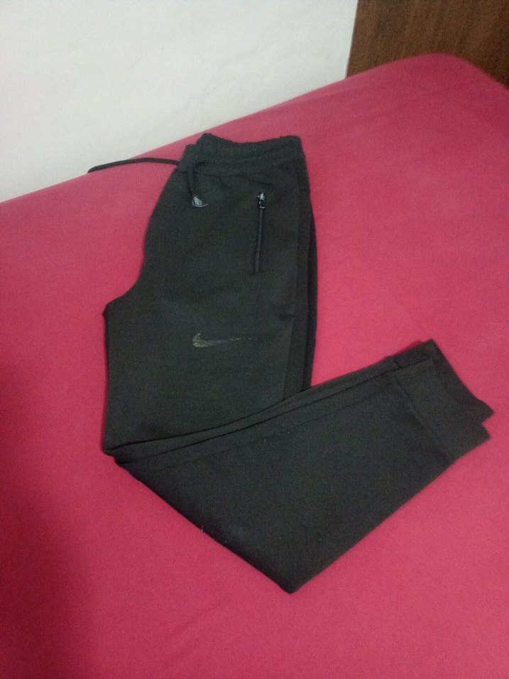 Erkek Siyah Fermuarlı Eşofman Altı - Görsel 2