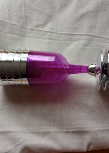 logusa serbet takımıMor Renkli Metal Kenarlı MikaKadehler - Görsel 4