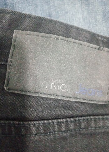 Siyah slim Calvin Klein erkek kot pantolon - Görsel 4