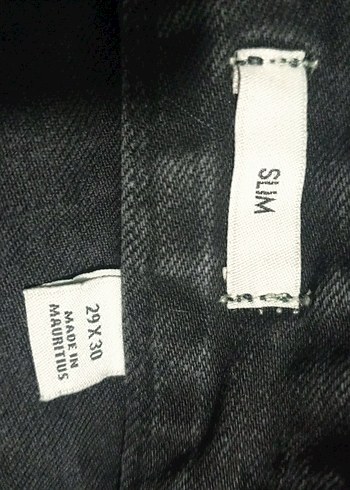 Siyah slim Calvin Klein erkek kot pantolon - Görsel 3