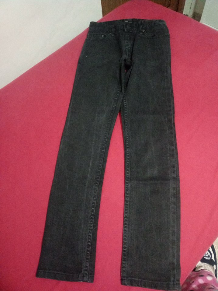 Siyah slim Calvin Klein erkek kot pantolon - Görsel 2