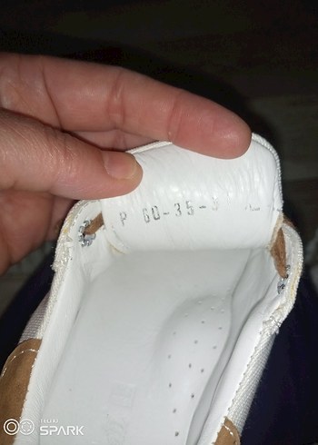 Beyaz cocuk spor ayakkabi - Görsel 5