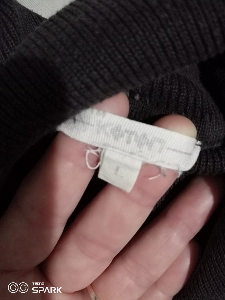 erkek bogazli triko kazak koton marka - Görsel 3