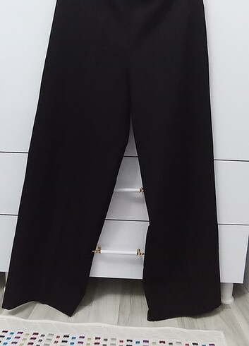 siyah geniş paça pantolon 