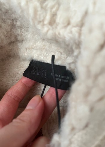 Zar Bouckle Örgü Ceket - Görsel 3