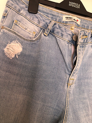 28 Beden mavi Renk KOTON JEANS KATE