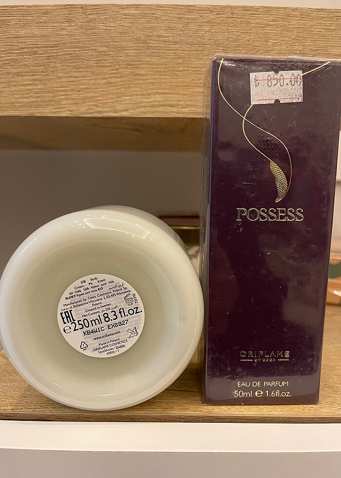 POSSES EDP PARFÜM VE KREM SETİ ORİFLAME - Görsel 2