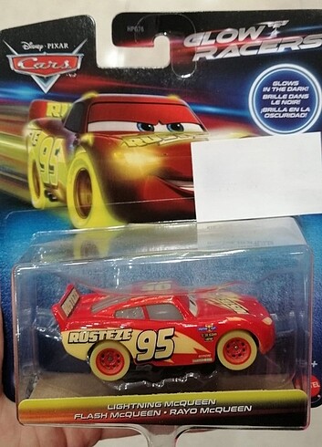 Pixar Cars Lightning McQueen Flash McQueen Glaw