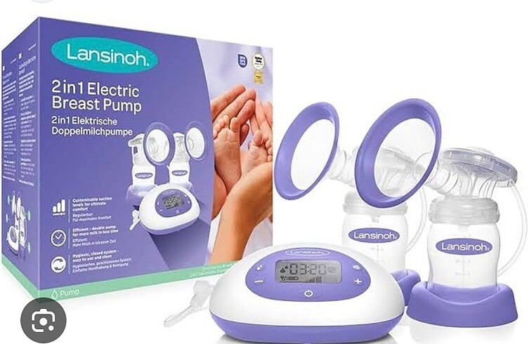 Lansinoh 2?li Göğüs Pompası