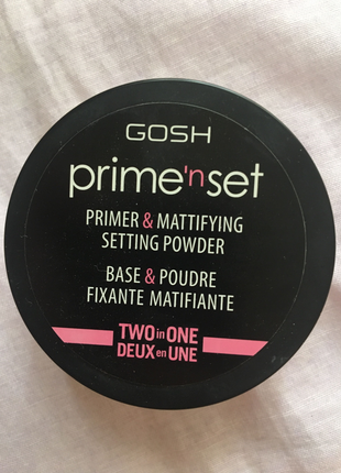 Gosh Gosh Prime'n Set Matlaştırıcı sabitleyici pudra 