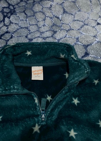 Kızlar için Uzun Kollu Yıldız Desenli Sweatshirt - Görsel 4