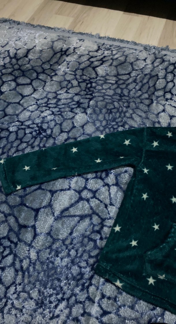 Kızlar için Uzun Kollu Yıldız Desenli Sweatshirt - Görsel 2