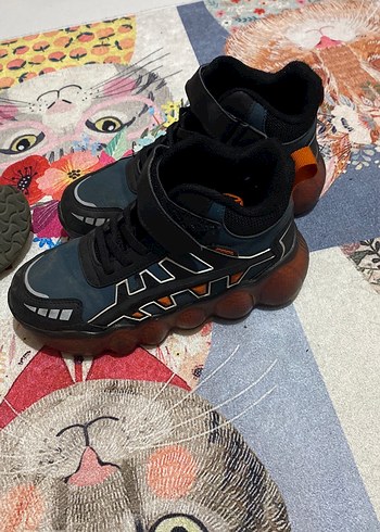 Erkek Çocuk Çok Renkli Spor Ayakkabı - Görsel 5