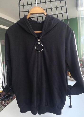 Fermuarlı sweatshirt