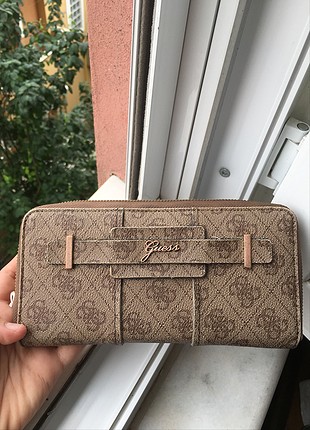 diğer Beden camel Renk Guess orjinal cüzdan